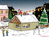 download grote Kerstmis desktop achtergrond (161 Kb)