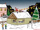 download kleine Kerstmis desktop achtergrond (110 Kb)