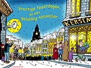 download kleine Kerstmis straat desktop achtergrond (177 Kb)